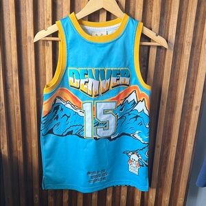 BRAND X HOODED Ones in Mile High DENVER NUGGET 15 Carmelo Anthony . M boy